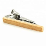 China Factory Direct Sale Custom Design Metal Brass Bow Tie Clip