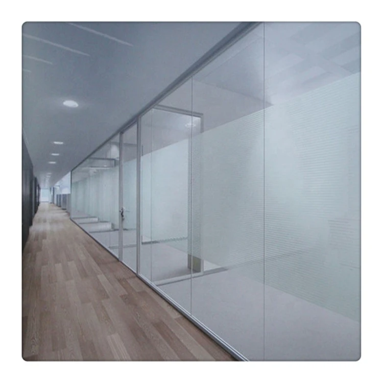 China factory Tempered Glass Price m2 For Office Partition Wall