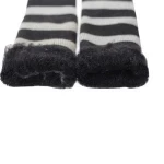 China manufactory stripe warm socks women / socks women / ladies hosiery
