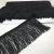 Import china manufacturer directly sale long chainette tassel black stretch polyester fringe from China