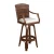 Import China manufacturer vintage rattan bamboo wooden high chair bar stool from China