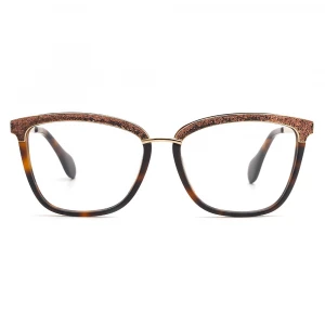 China wholesale fashion design acetate optical eyeglasses frame
