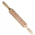 Import Christmas elk printed rolling pin wood laser engraving embossed rolling pin from China