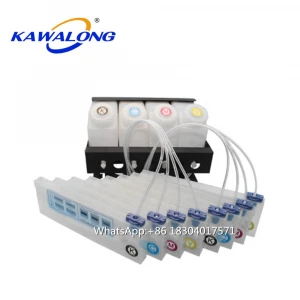 Ciss bulk ink supply system 4+4/4+6/4+8 ink cartridge for roland/mimaki/mutoh printer spare parts