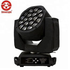 Clay paky19x15w  high power RGBW 4 in 1 bee eye led zoom moving head light