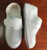 cleanroom SPU outsole white PVC leather upper antistatic spu shoes