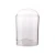 Import Clear Glass Dome Display Case Oval  Cloche with Wood Base Dia 5 inch Height 7.5 inch from China