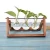 Import clear glass wooden planter bulb vases logo/wood craft crates from China