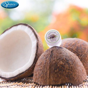 Coconut lip Blam stick creamy oil  extraction in cream for Lips lifting up Anti Wrinkle &amp; Whitening lips Product of Thailand