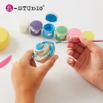 Colorful Kids Paint Creative Art Clay DIY Crafts gifts set toys for 6 years old