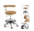 Import Comfortable Hospital Hot Sale Stainless Steel Doctor Chair with Wheel from China