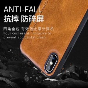 comfortable imitation leather phone case for samsung S10 case wholesale Durable protect drop resistance mobile phone shell