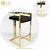 Import Commercial Modern Furniture Brushed Chrome Gold Stainless Steel Bar Stool from China