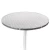 Import Commercial Use Furniture Aluminium bistro Bar Table from China