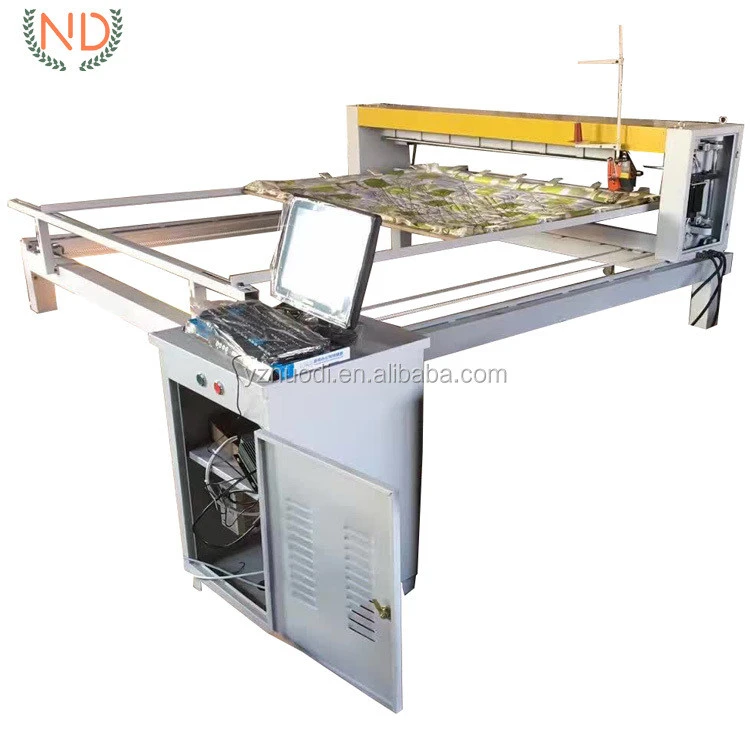 computerized single needle longarm bed cover quilting machines cotton duvet mattress quilting making machine