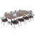 Import Conference Table And Chairs For Office Furniture Room Modern Top Edge Pvc Wood Item Wooden Style from China
