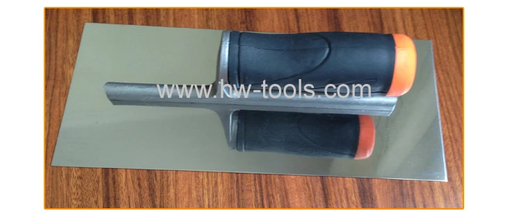 construction tool trowel with stainless steel blade