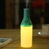 Cool Bottle Creative Warm LED Lights 150ML USB Air Purifying Essential Oil Car Diffuser