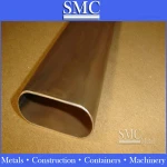 Copper flat tube