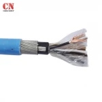Copper wire braiding shield multi-pair instrument cable with mica tape