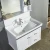 Import Corner two sink bathroom vanity mirrored unit from China