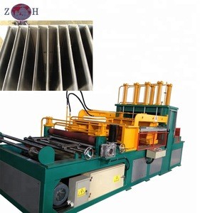 Corrugated fin rolling machine for transformer tank