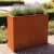 Import Corten steel decorative products rusty color from China