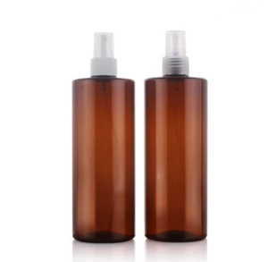 Cosmetic Shampoo PET Plastic Bottle 100ml 150ml 200ml 300ml 400ml 500ml cream pump bottle 500ml