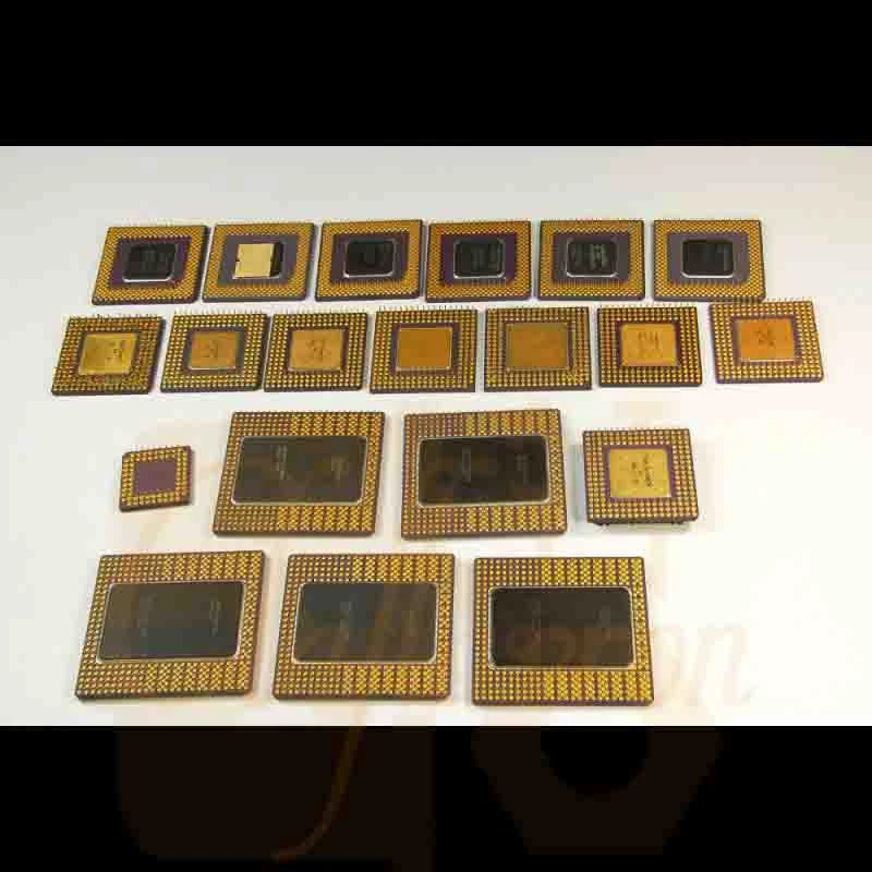 Cpu Ceramic Processor, 386,486 Intel Pentium Pro Cpu Gold Pins