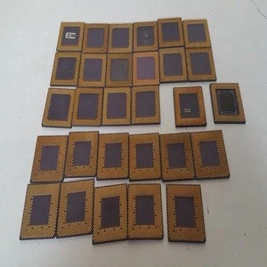 CPU Intel Pentium Pro Ceramic CPU Processor Scrap with Gold Pins