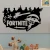 Import Creative design game wall sticker living room decoration decal Text Sticker from China