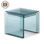 Curved premium tempered glass for door