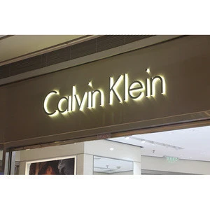 Custom 3d Led Sign of Stainless Steel+ Acrylic Backlit Letters