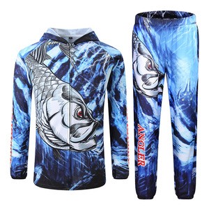 Custom 4xl long sleeve cheap fishing shirts uv protection quick dry wading jacket fishing tournament fishing hoodie