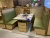 Import Custom Booth Seating Woody Leather Multicolored Benches Restaurant Sofa Chair from China