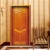 Import Custom Classic Building Apartment House Room Interior Solid Wood Flat Front Wood Door Teak Wood Single Door Design from China