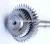 Import Custom CNC steel gear helical bevel gear from China