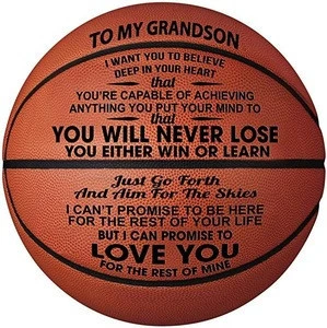 Custom Dad to Grandson Basketball,Special Souvenir for Your Son-You Will Never Lose
