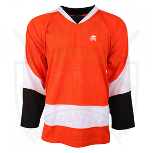 Custom Design 100 % Polyester Ice Hockey Jersey In Sports Wear