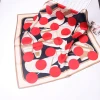 custom designs company price 24 colors digital women ladies square silk scarves