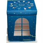 custom fancy China paper cake box christmas ice cream cake boxes packaging