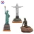 Custom home decoration resin figurine Statue of liberty souvenirs