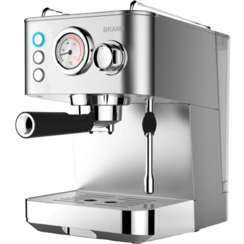 Custom logo semi-automatic coffee makers espresso machine coffee maker with steamer system