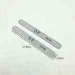 Custom Logo Zebra File Nail suppliers 100/180/240 Professional Disposable Emery Board Nail File