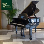 custom made Black professional soundtrack instrument grand piano 88 key piano custom logo piano keyboard