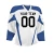 Import Custom made sublimated ice hockey jersey tackle twill jersey stitched embroidered hockey jerseys from China