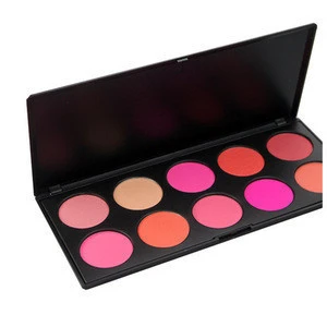 Custom makeup blusher, pink blush, blush palette 10 colors