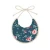 Import Custom Printing Baby feeding bib with lace trim stripe floral waterproof baby bibs from China