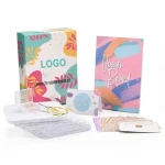 Custom Printing Vision Board Art Picture Book Kit Set with Felt Board User Guide & Clip  Scissors Pins Manifestation Cards