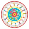Custom Round Paper Plate Printed General Party Tableware   10.5 inches